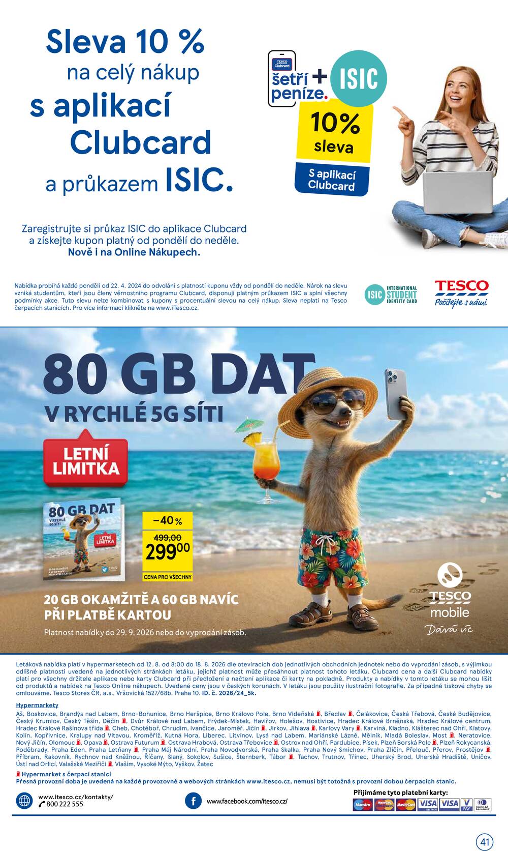 Tesco hypermarkety od 12.8. do 18.8.2026
