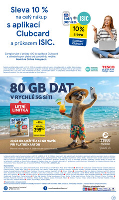 Tesco hypermarkety od 12.8. do 18.8.2026