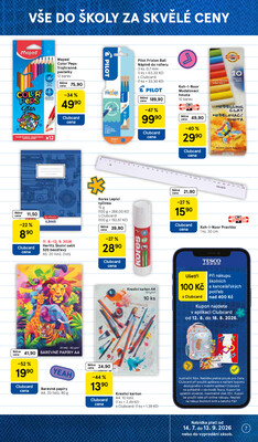 Tesco supermarkety od 12.8. do 18.8.2026