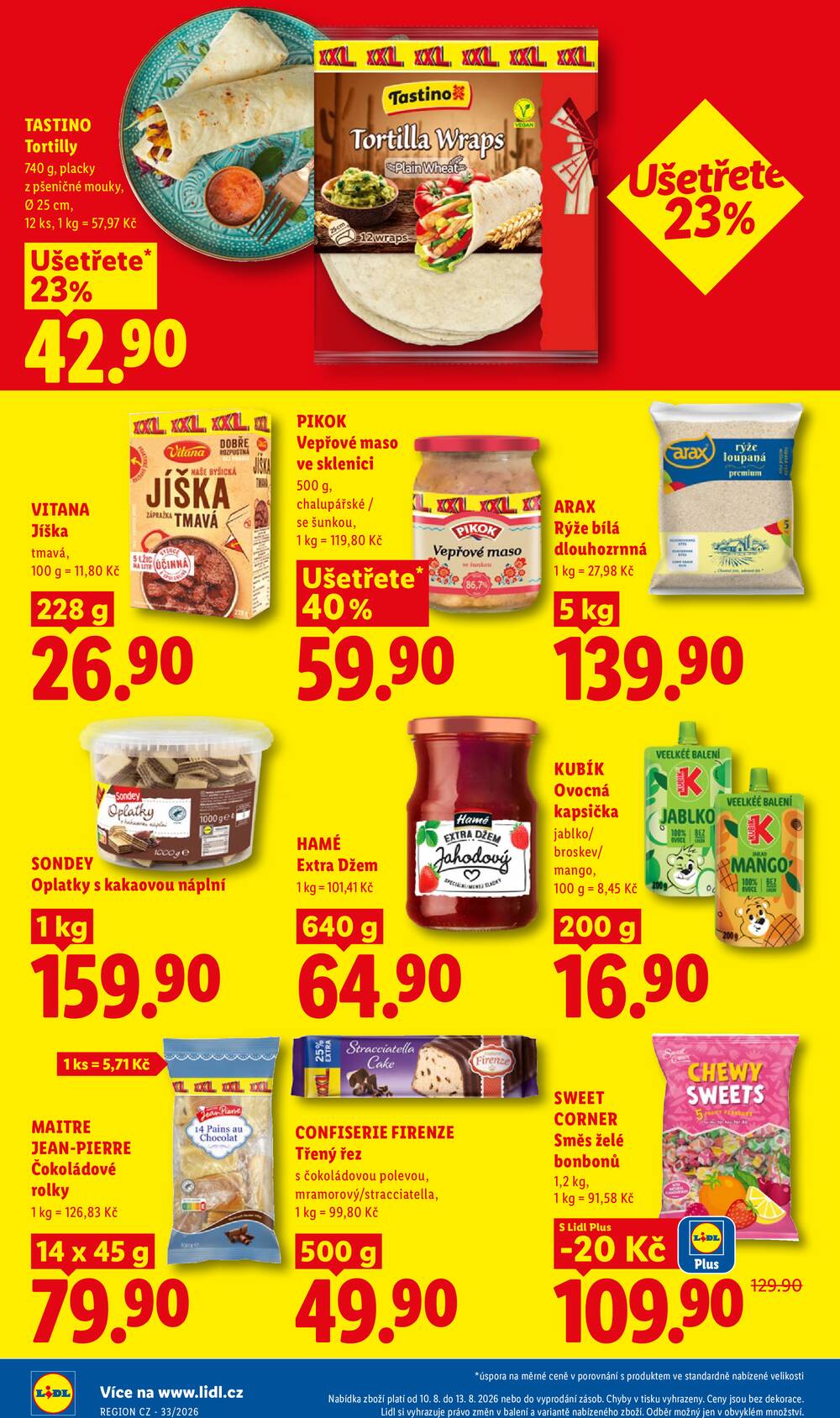 Lidl od 10.8. do 12.8.2026