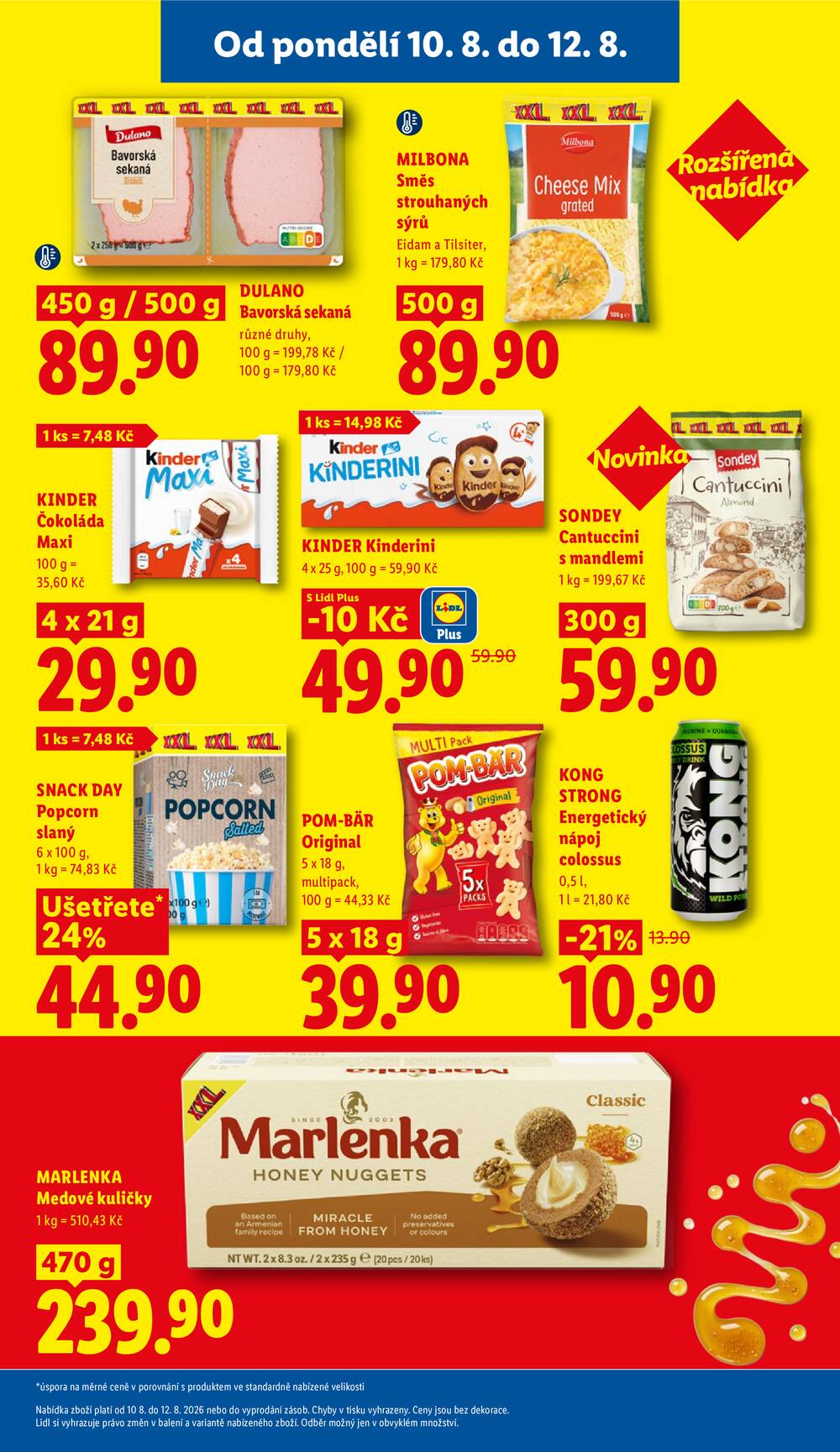 Leták Lidl - Lidl od 10.8. do 12.8.2026 - strana 22 Leták Lidl - Lidl od 10.8. do 12.8.2026 - strana 22