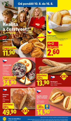 Lidl od 10.8. do 12.8.2026