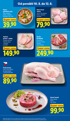 Lidl od 10.8. do 12.8.2026