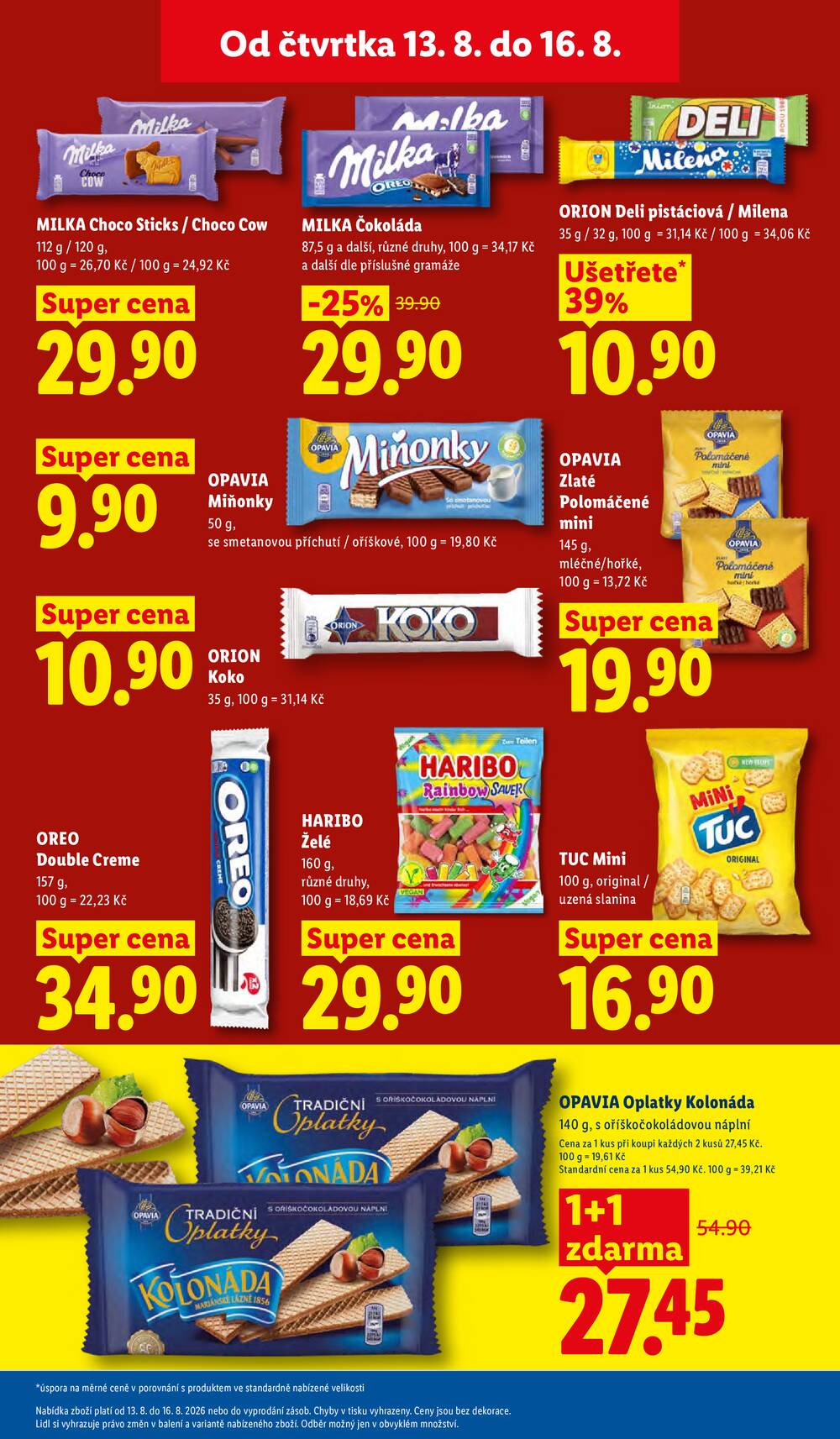 Leták Lidl - Lidl Čtvrtek od 13.8. do 16.8.2026 - strana 23 Leták Lidl - Lidl Čtvrtek od 13.8. do 16.8.2026 - strana 23