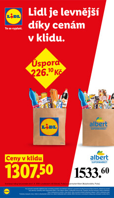 Lidl Čtvrtek od 13.8. do 16.8.2026