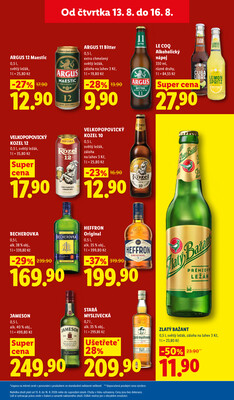 Lidl Čtvrtek od 13.8. do 16.8.2026