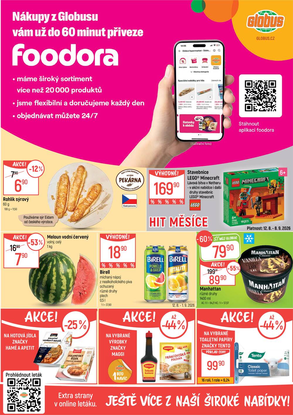 Akční leták Globus 12.8. - 18.8.2026 - Globus Havířov