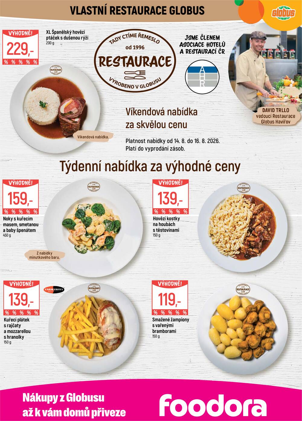 Akční leták Globus 12.8. - 18.8.2026 - Globus Havířov