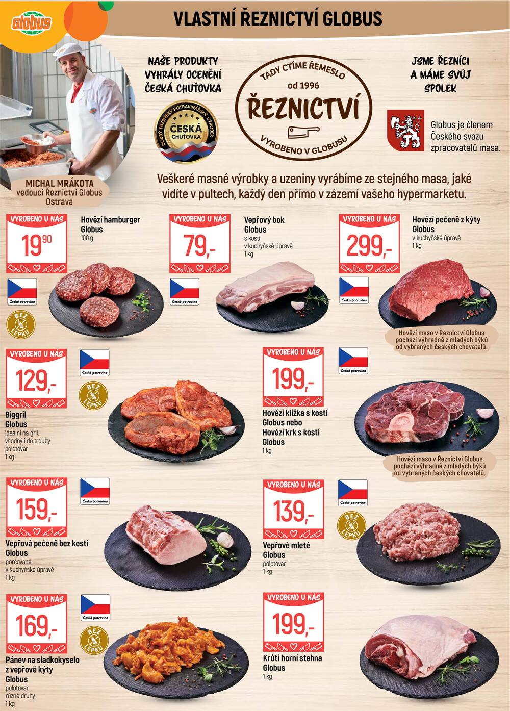 Akční leták Globus 12.8. - 18.8.2026 - Globus Ostrava