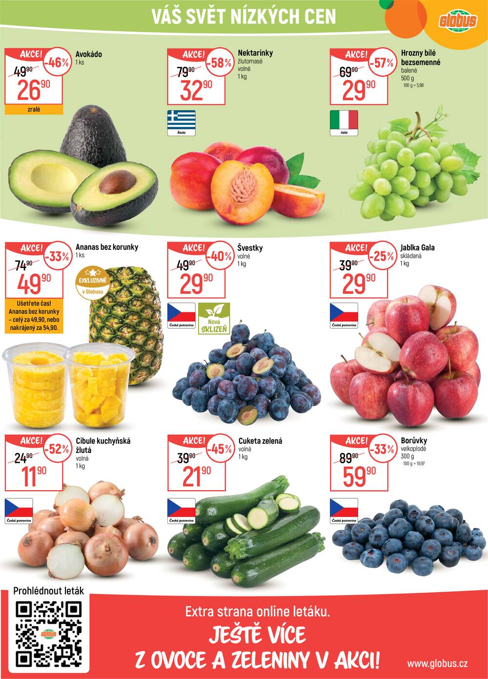 Akční leták Globus 12.8. - 18.8.2026 - Globus Ostrava