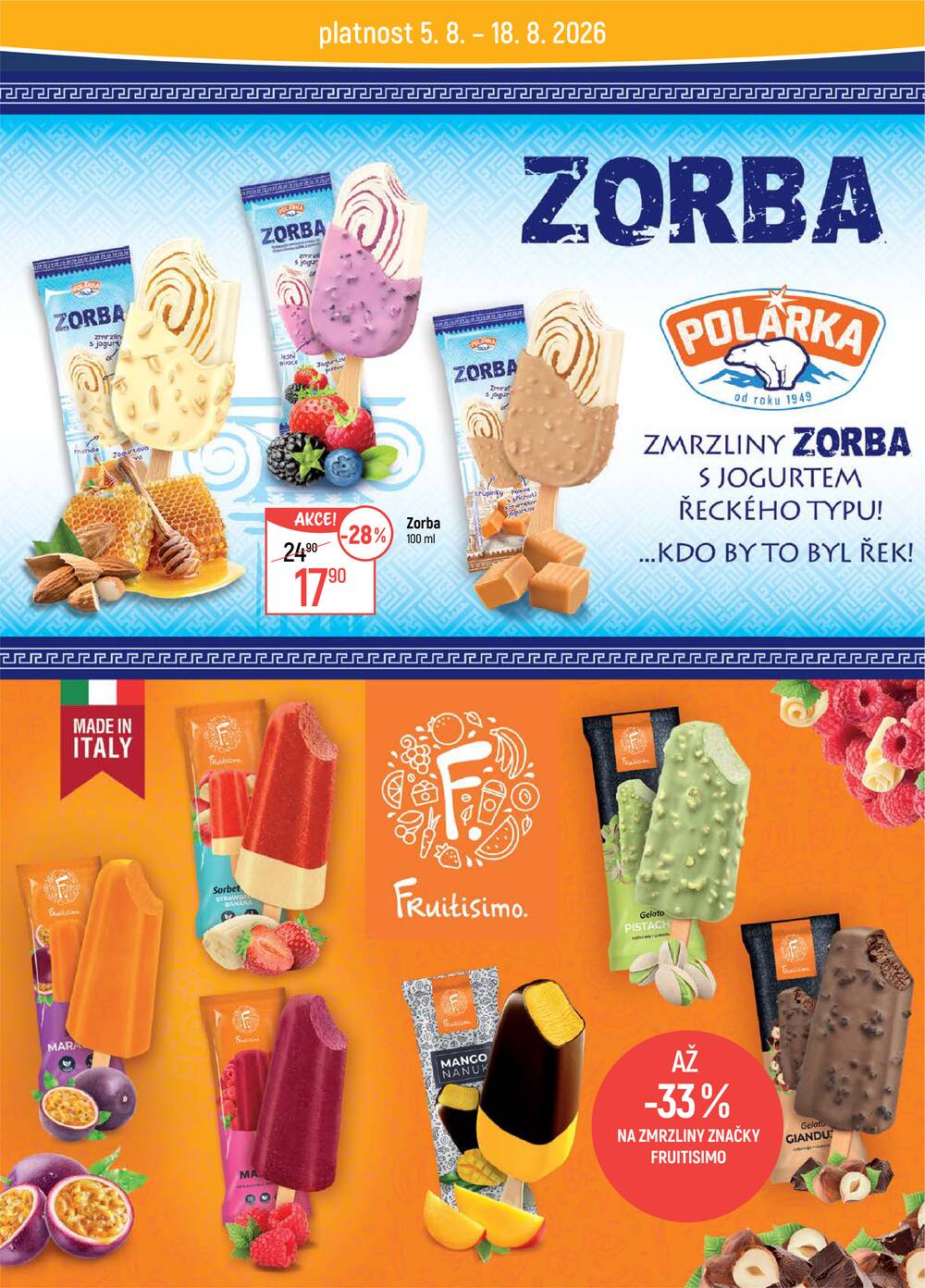 Akční leták Globus 12.8. - 18.8.2026 - Globus Ostrava