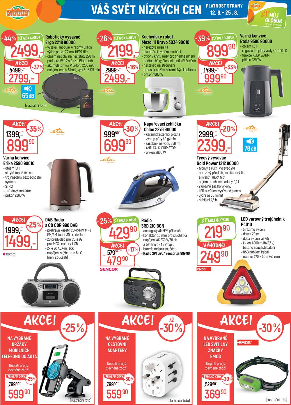 Akční leták Globus 12.8. - 18.8.2026 - Globus Brno Ivanovice