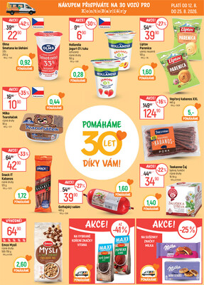 Leták Akční leták Globus 12.8. - 25.8.2026 - Globus Praha - Štěrboholy