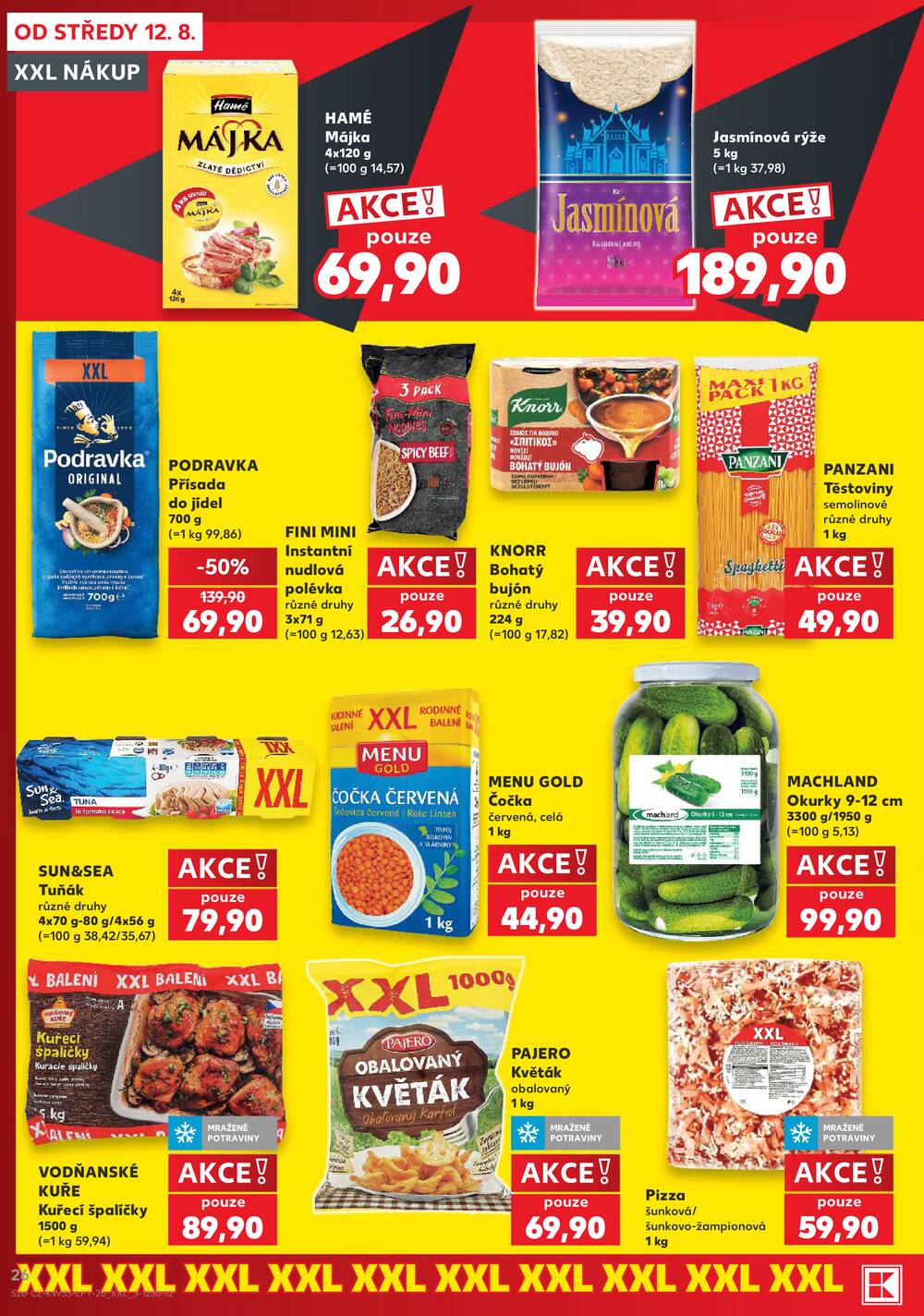 Leták Kaufland - Kaufland 12.8. - 18.8. - Kaufland Praha Čestlice - strana 26 Leták Kaufland - Kaufland 12.8. - 18.8. - Kaufland Praha Čestlice - strana 26