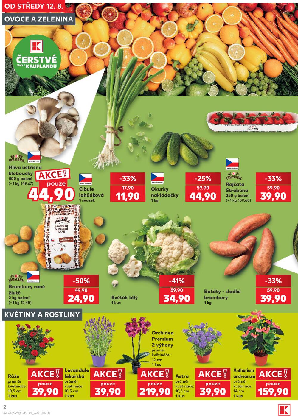 Leták Kaufland - Kaufland 12.8. - 18.8. - Kaufland - Praha 4 (Michle) - strana 2 Leták Kaufland - Kaufland 12.8. - 18.8. - Kaufland - Praha 4 (Michle) - strana 2