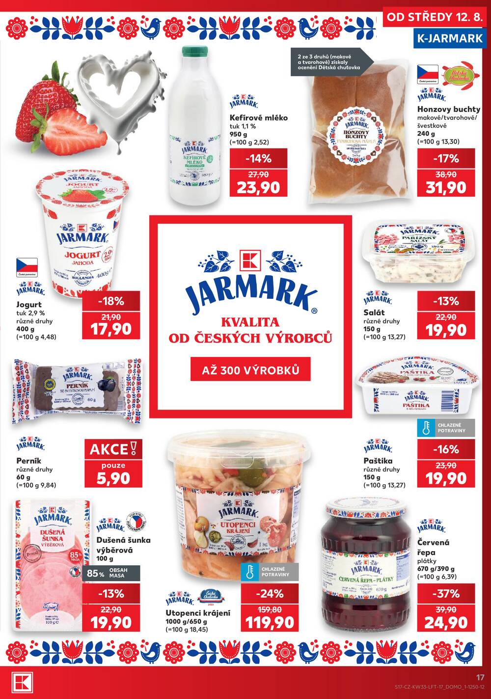 Kaufland 12.8. - 18.8. - Kaufland - Veselí nad Lužnicí - Budějovická