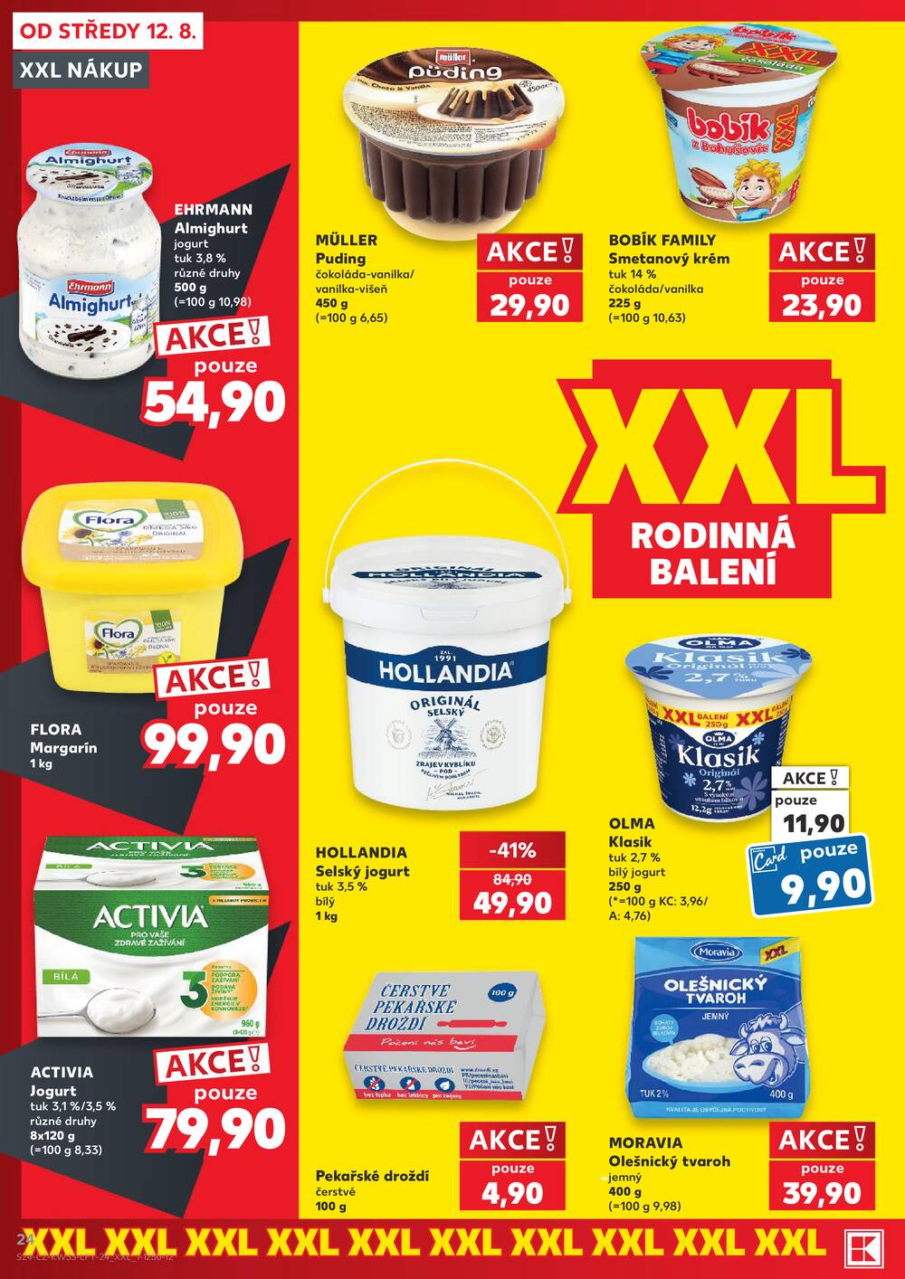 Kaufland 12.8. - 18.8. - Kaufland - Veselí nad Lužnicí - Budějovická