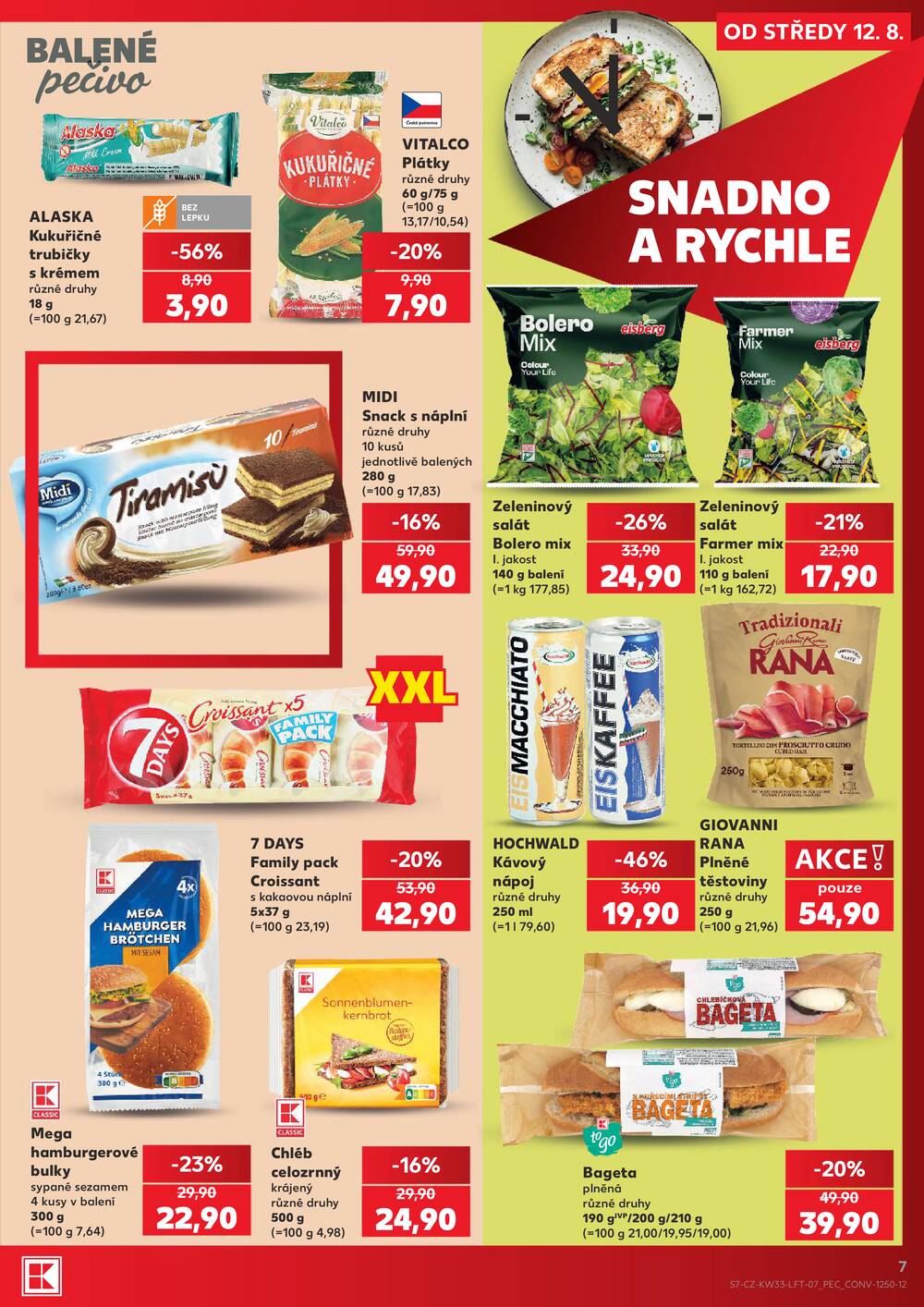 Kaufland 12.8. - 18.8. - Kaufland - Teplice (Čs. Dobrovolců)