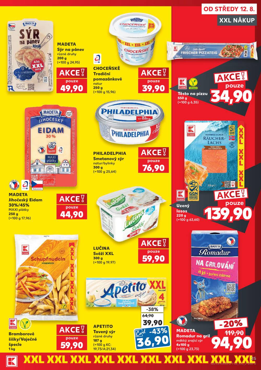 Kaufland 12.8. - 18.8. - Kaufland - Teplice (Čs. Dobrovolců)