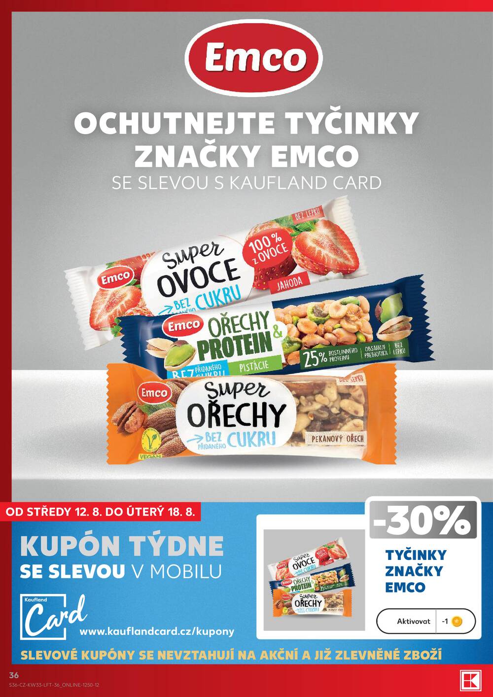 Kaufland 12.8. - 18.8. - Kaufland - Teplice (Čs. Dobrovolců)