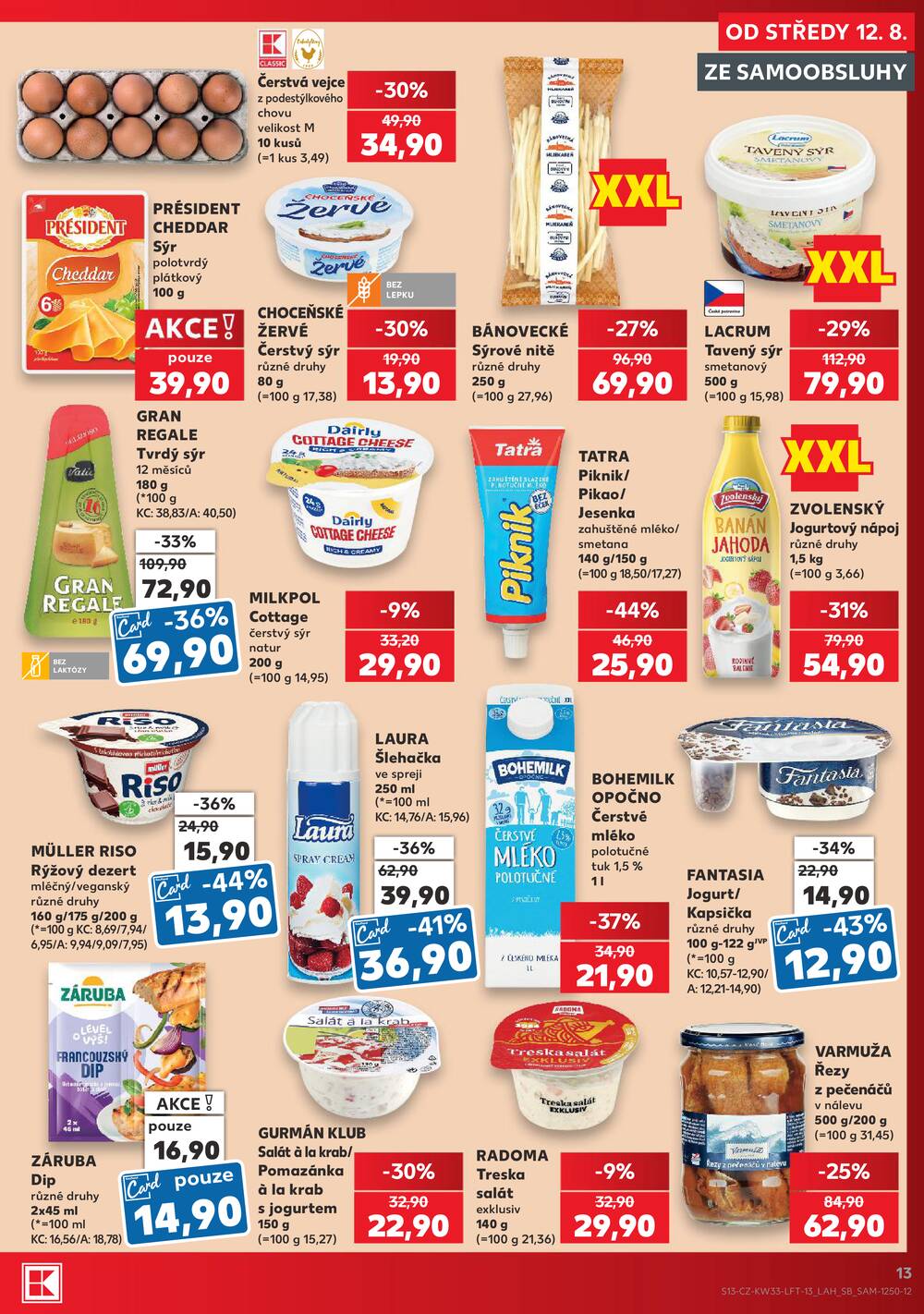 Kaufland 12.8. - 18.8. - Kaufland - Teplice