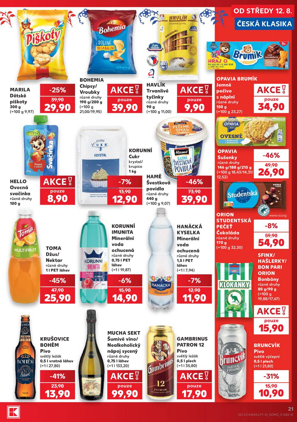Kaufland 12.8. - 18.8. - Kaufland - Vyškov