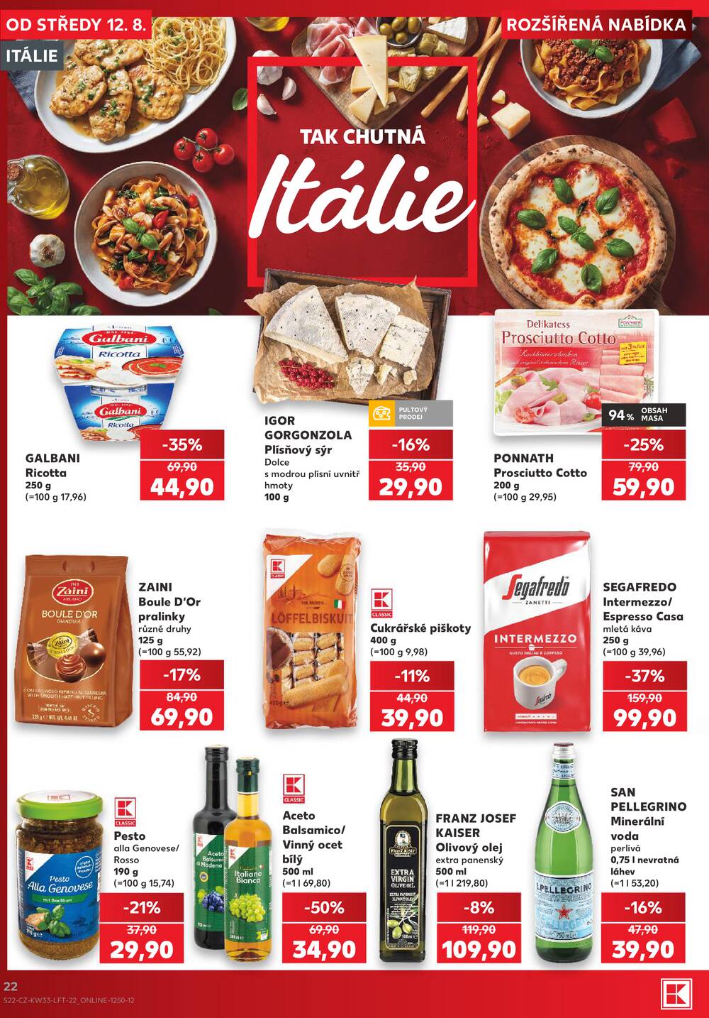 Kaufland 12.8. - 18.8. - Kaufland - Vyškov