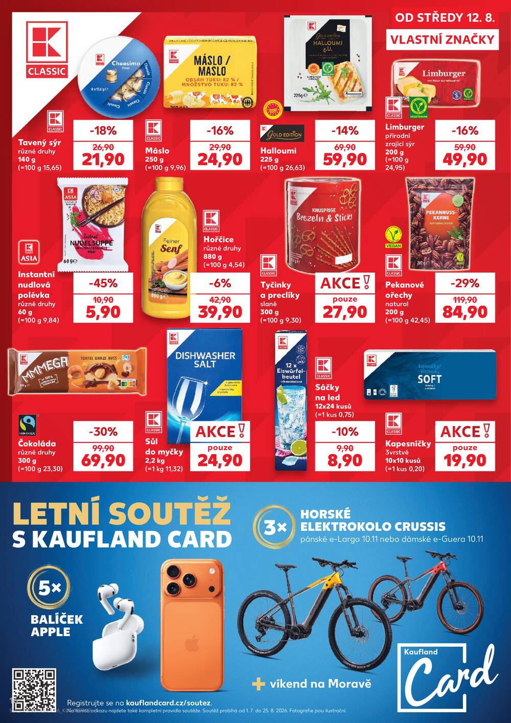 Kaufland 12.8. - 18.8. - Kaufland - Znojmo (Dukelských bojovníků)
