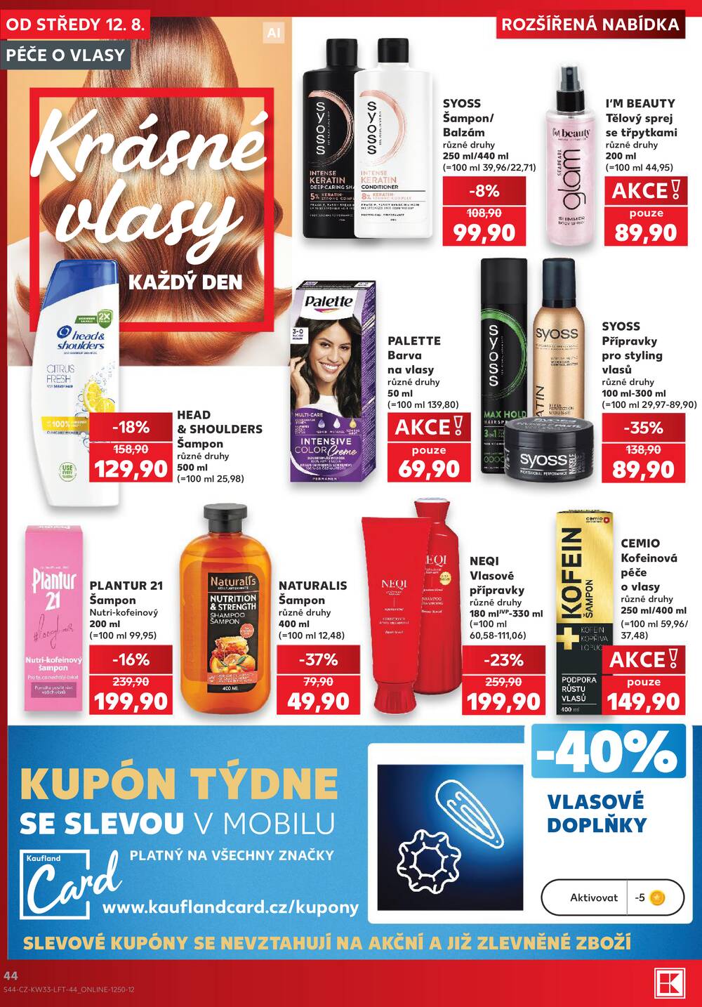 Kaufland 12.8. - 18.8. - Kaufland - Rožnov pod Radhoštěm - Meziříčská