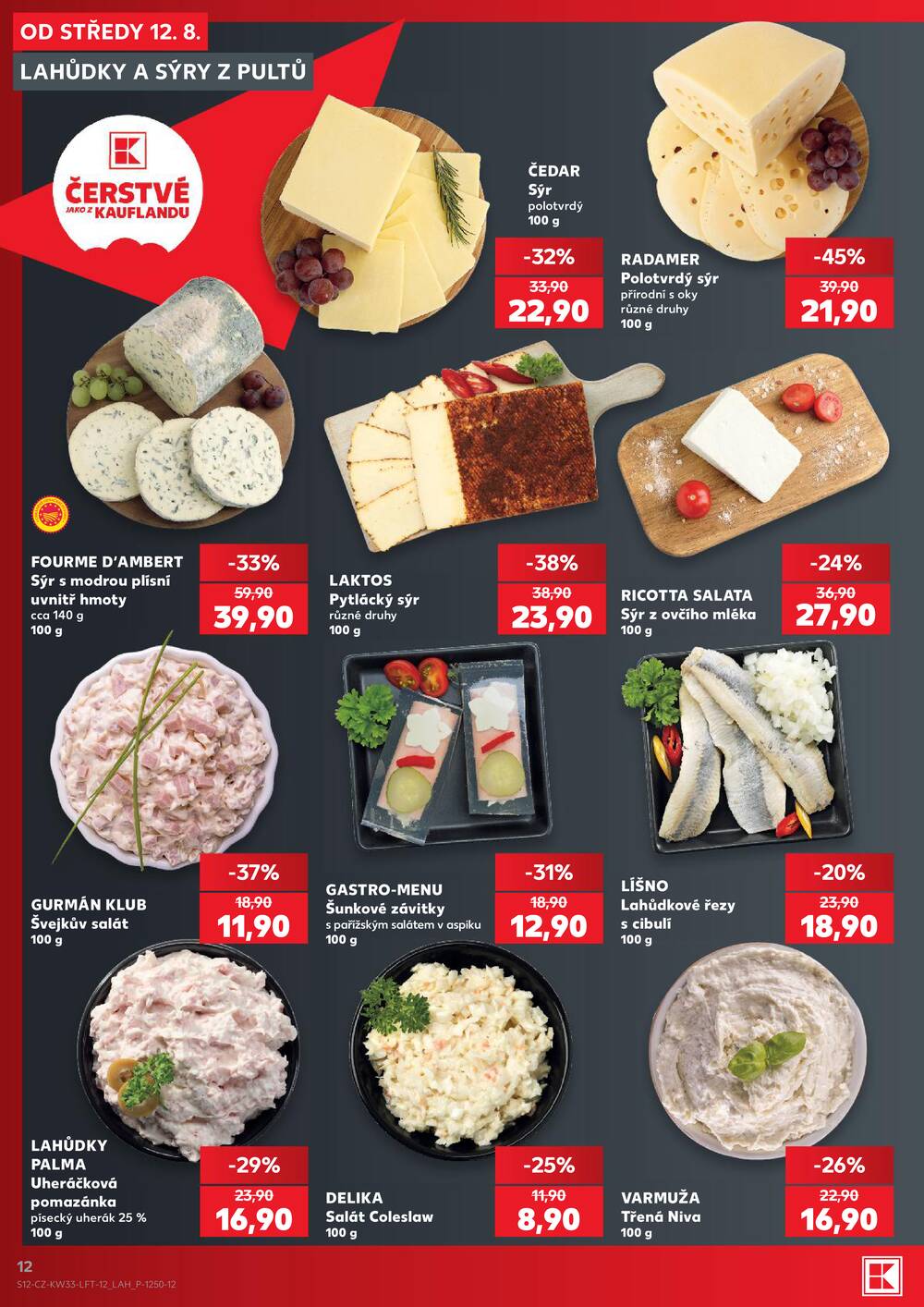 Leták Kaufland - Kaufland 12.8. - 18.8. - Kaufland - Jeseník 1 - strana 12