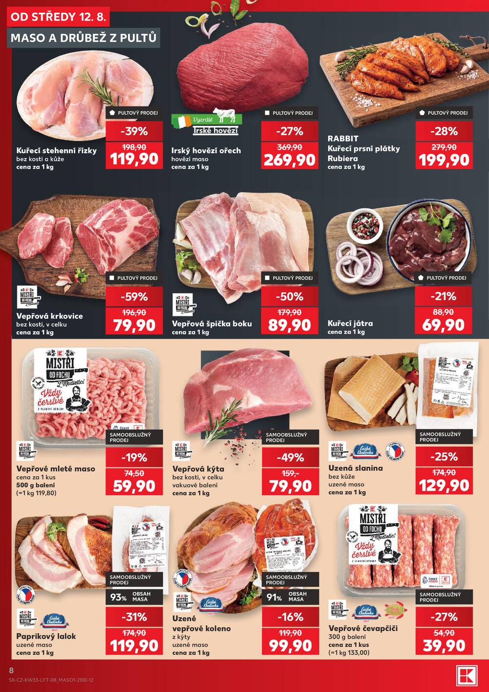 Kaufland 12.8. - 18.8. - Kaufland - Chomutov - centrum