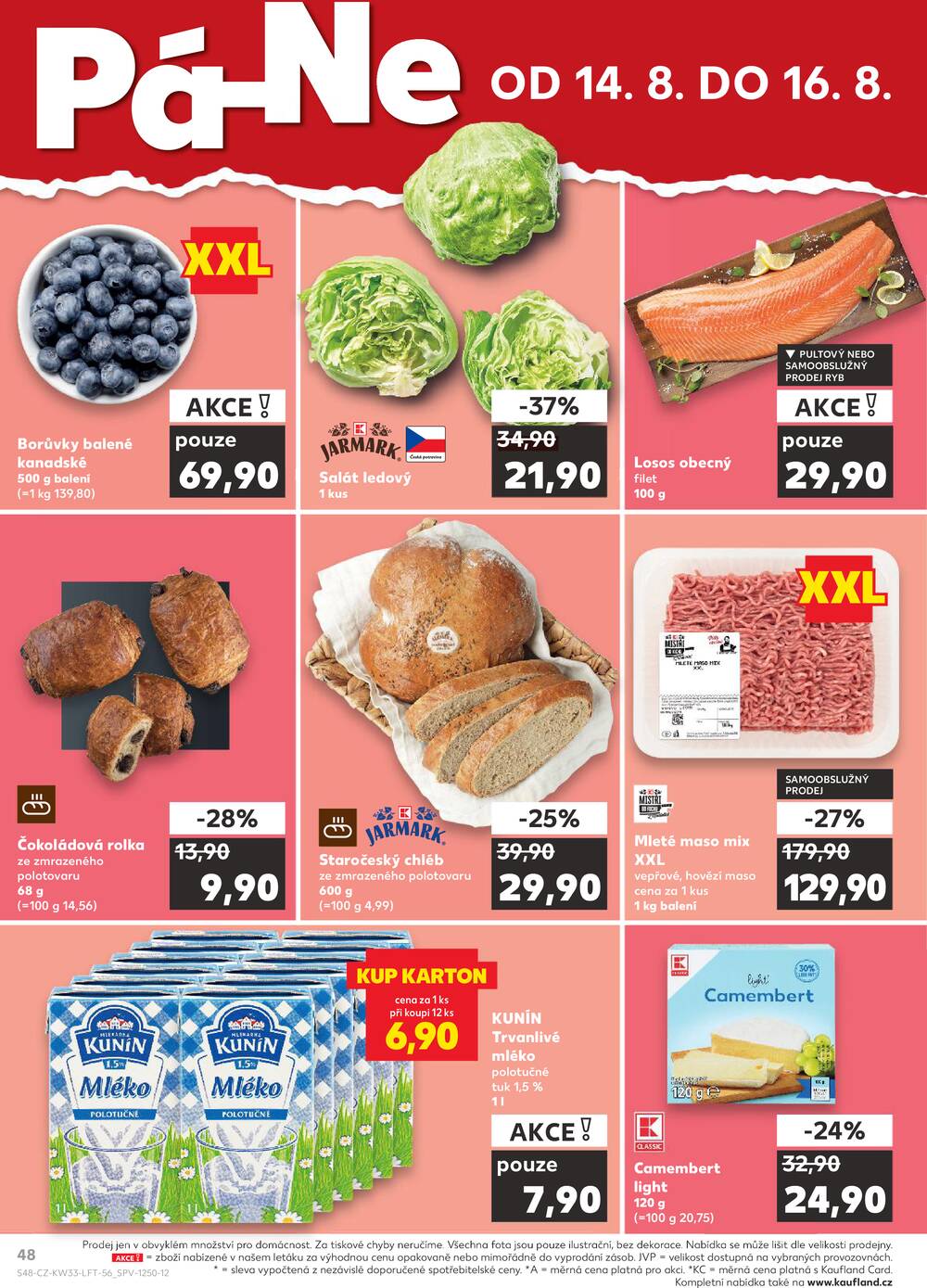 Leták Kaufland - Kaufland 12.8. - 18.8. - Kaufland - Chomutov - centrum - strana 48 Leták Kaufland - Kaufland 12.8. - 18.8. - Kaufland - Chomutov - centrum - strana 48