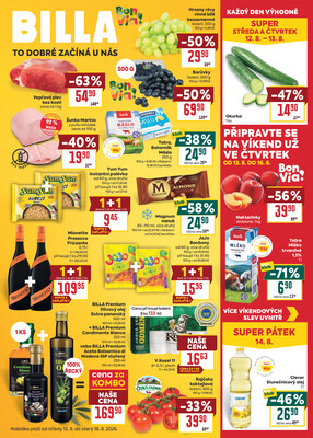 Leták BILLA od 12.8. do 18.8.2026