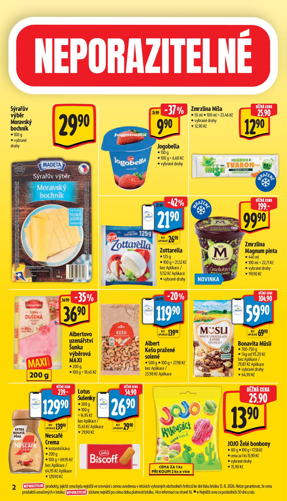 Albert Supermarket od 19.8. do 25.8.2026