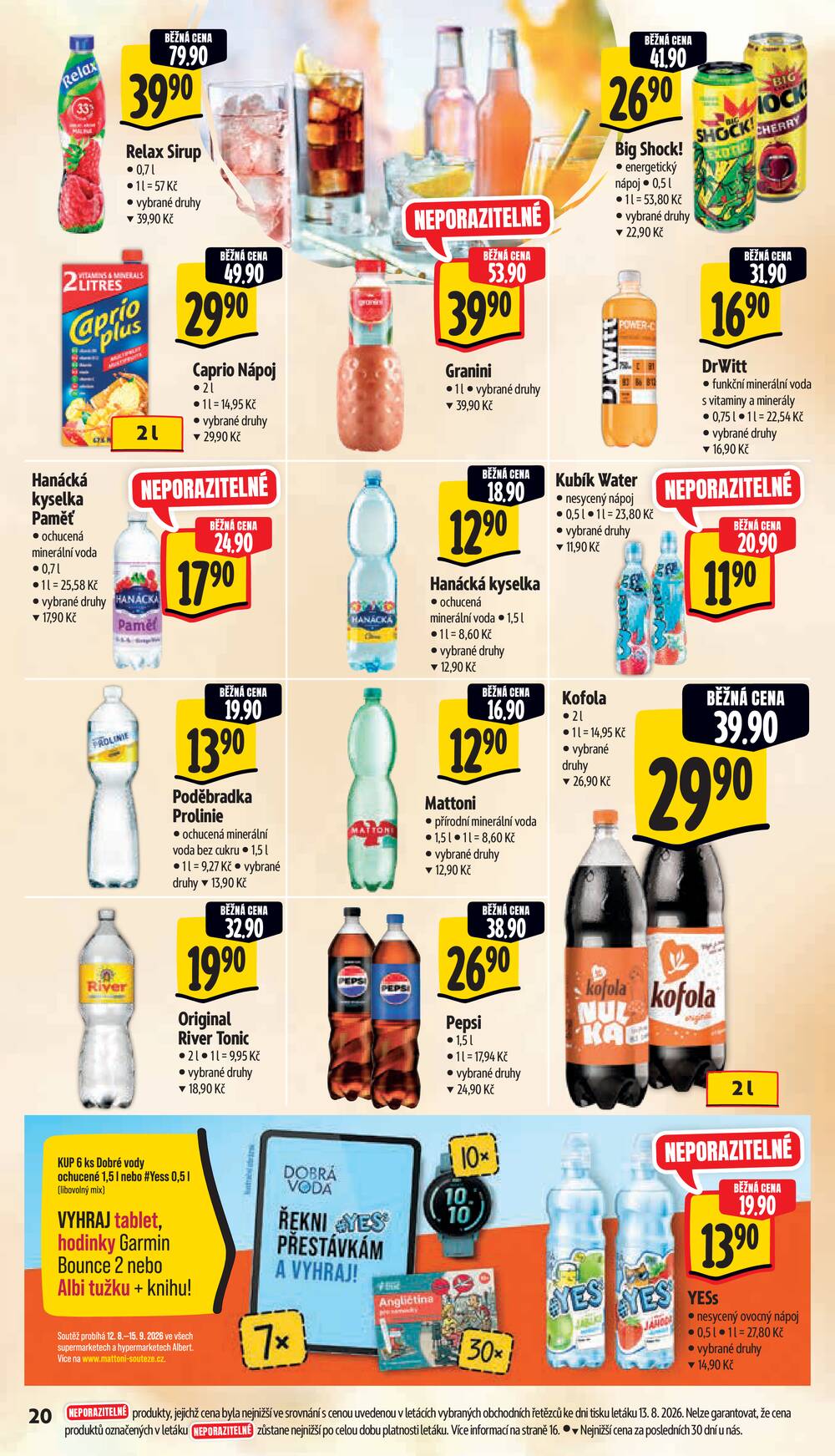 Leták Albert - Albert Supermarket od 19.8. do 25.8.2026 - strana 26 Leták Albert - Albert Supermarket od 19.8. do 25.8.2026 - strana 26