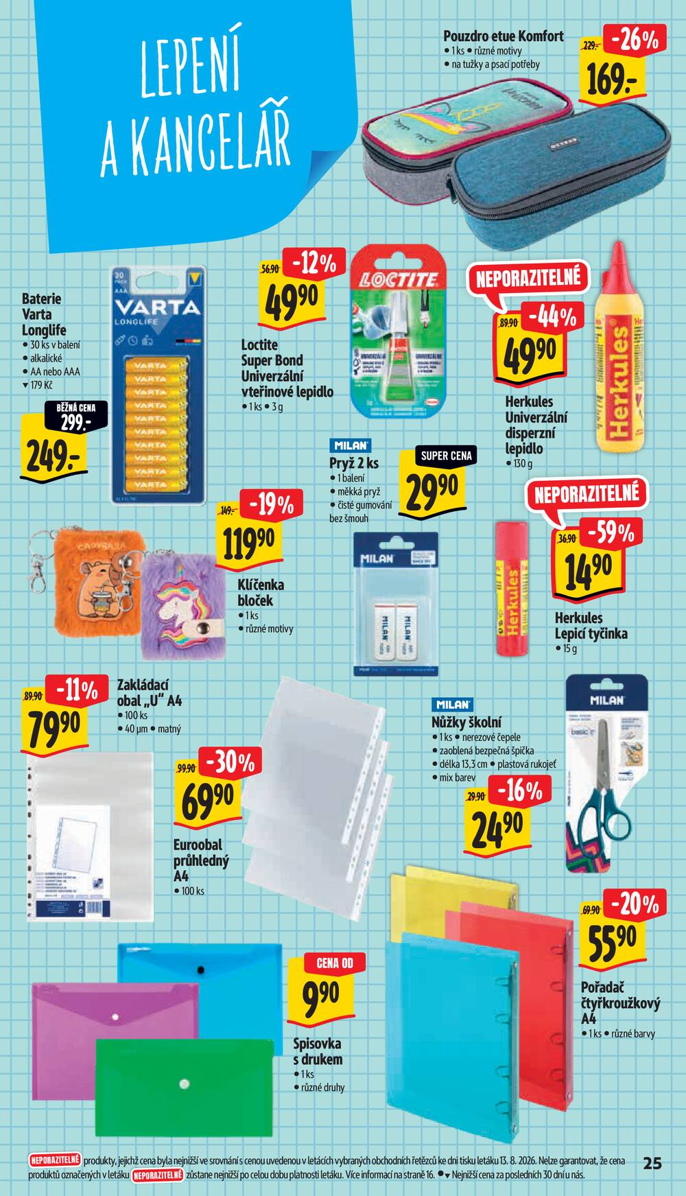 Leták Albert - Albert Supermarket od 19.8. do 25.8.2026 - strana 31 Leták Albert - Albert Supermarket od 19.8. do 25.8.2026 - strana 31