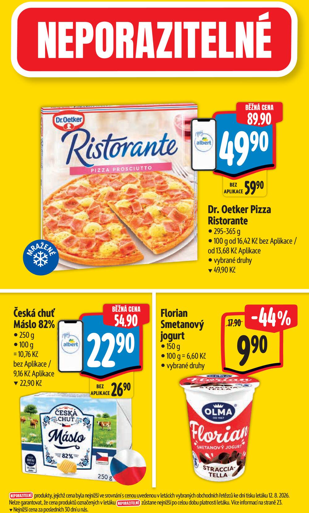 Albert Hypermarket Jihomoravský od 19.8. do 25.8.2026