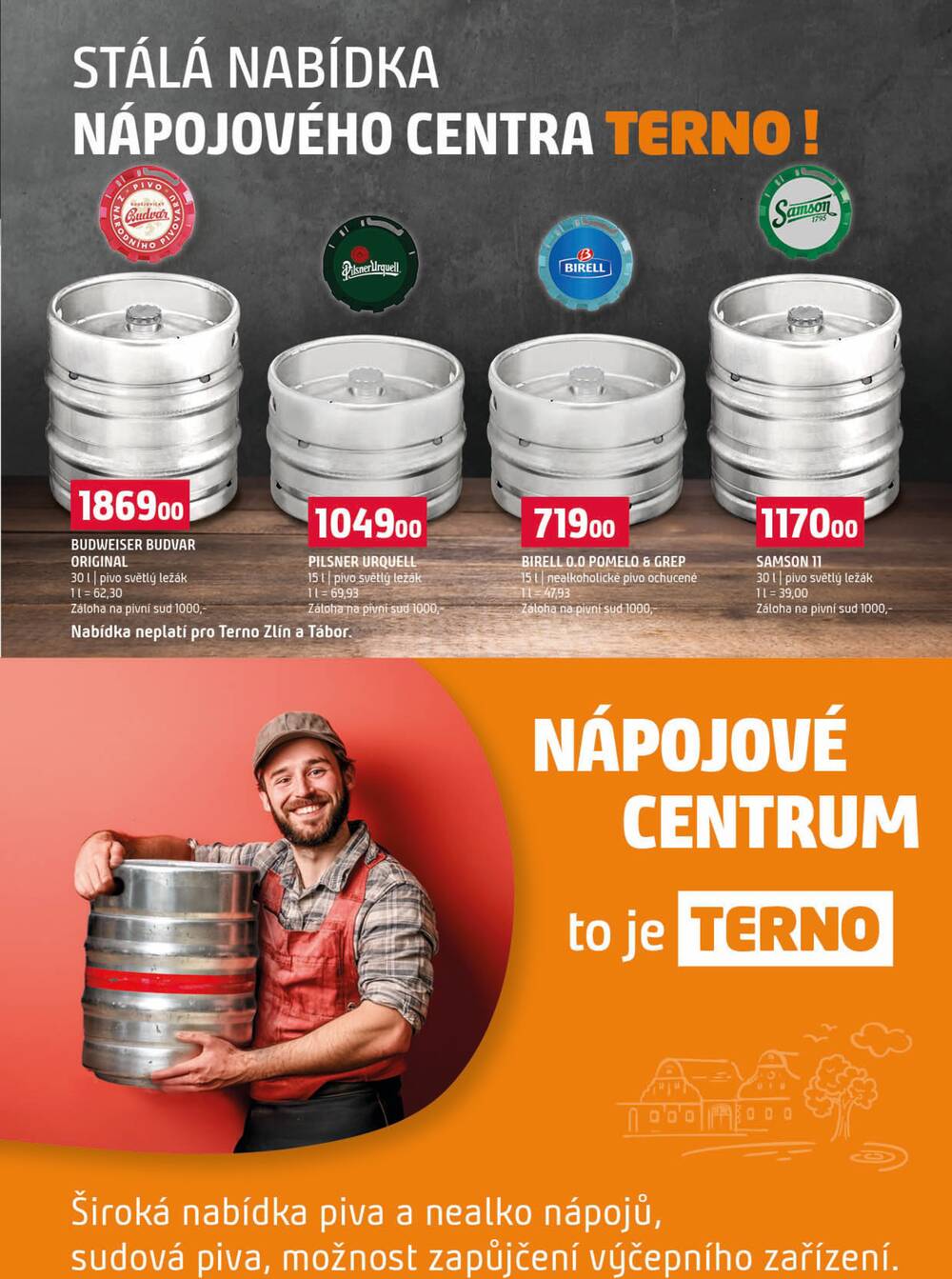 Terno Prachatice, Strakonice, Blatná a Tábor 19.8. - 25.8.
