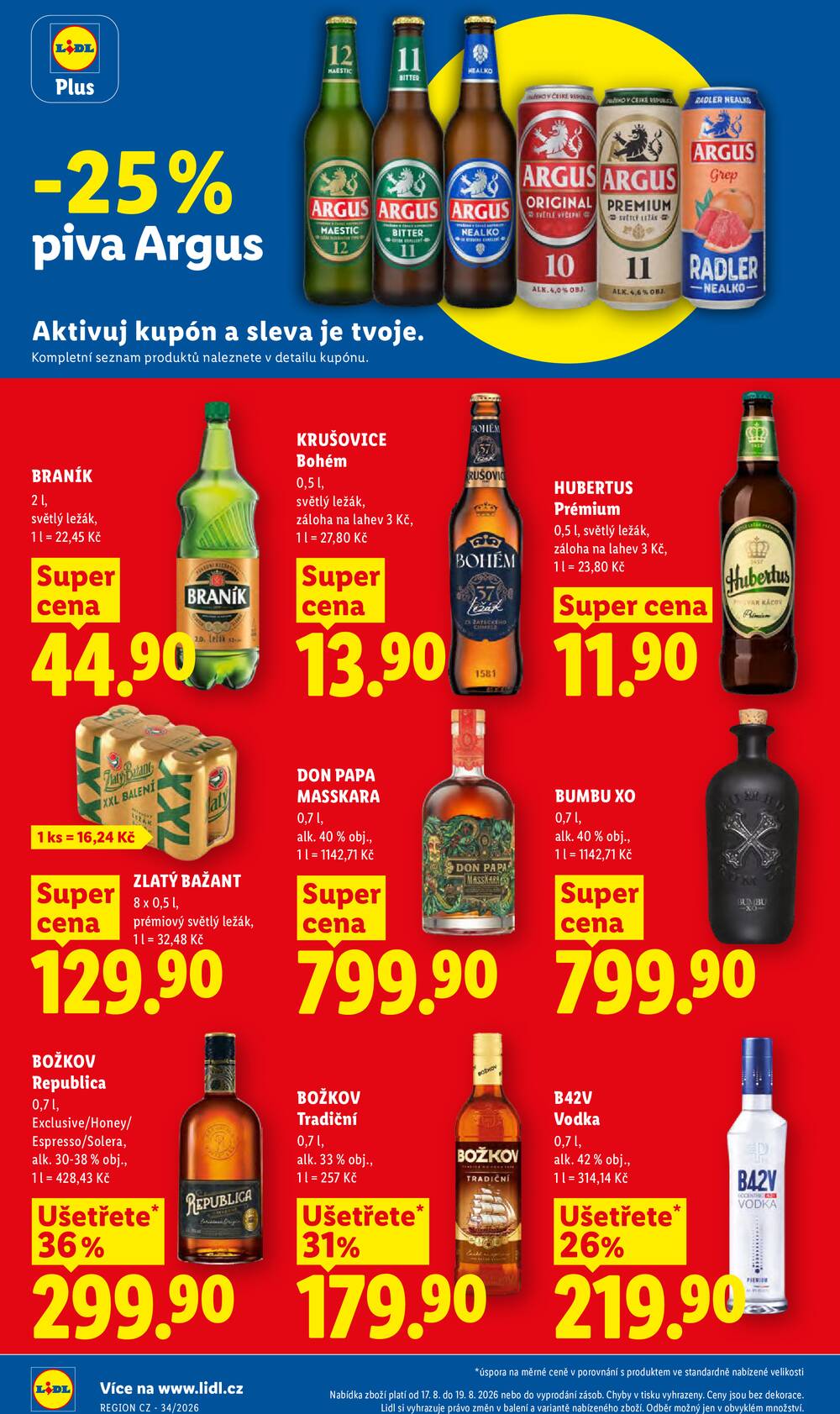 Lidl od 17.8. do 19.8.2026