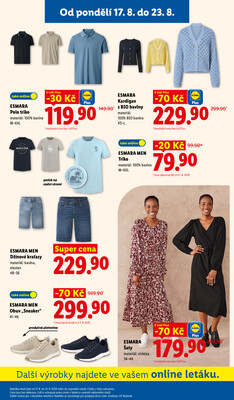 Lidl od 17.8. do 19.8.2026