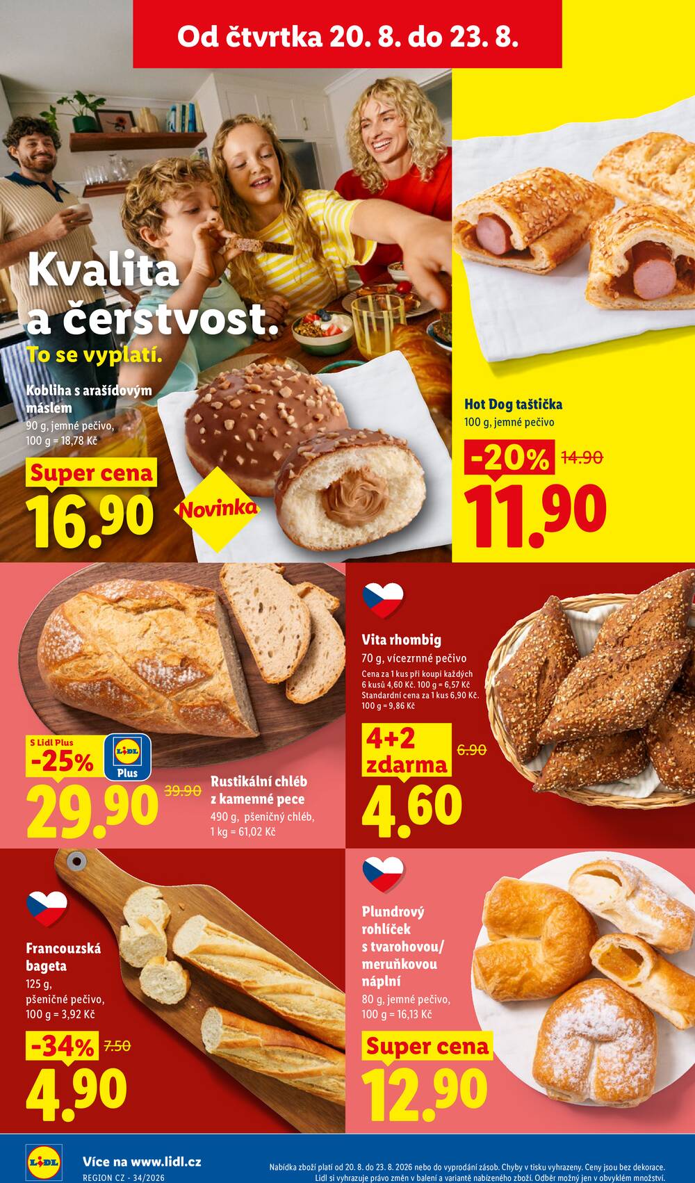 Leták Lidl - Lidl Čtvrtek od 20.8. do 23.8.2026 - strana 16 Leták Lidl - Lidl Čtvrtek od 20.8. do 23.8.2026 - strana 16