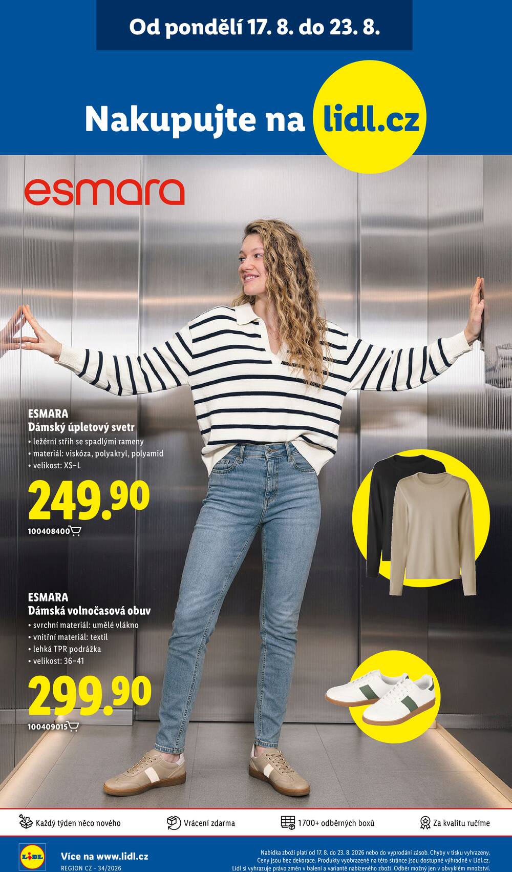 Lidl Čtvrtek od 20.8. do 23.8.2026