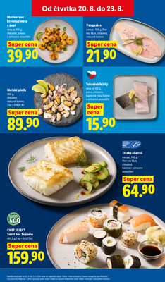 Lidl Čtvrtek od 20.8. do 23.8.2026