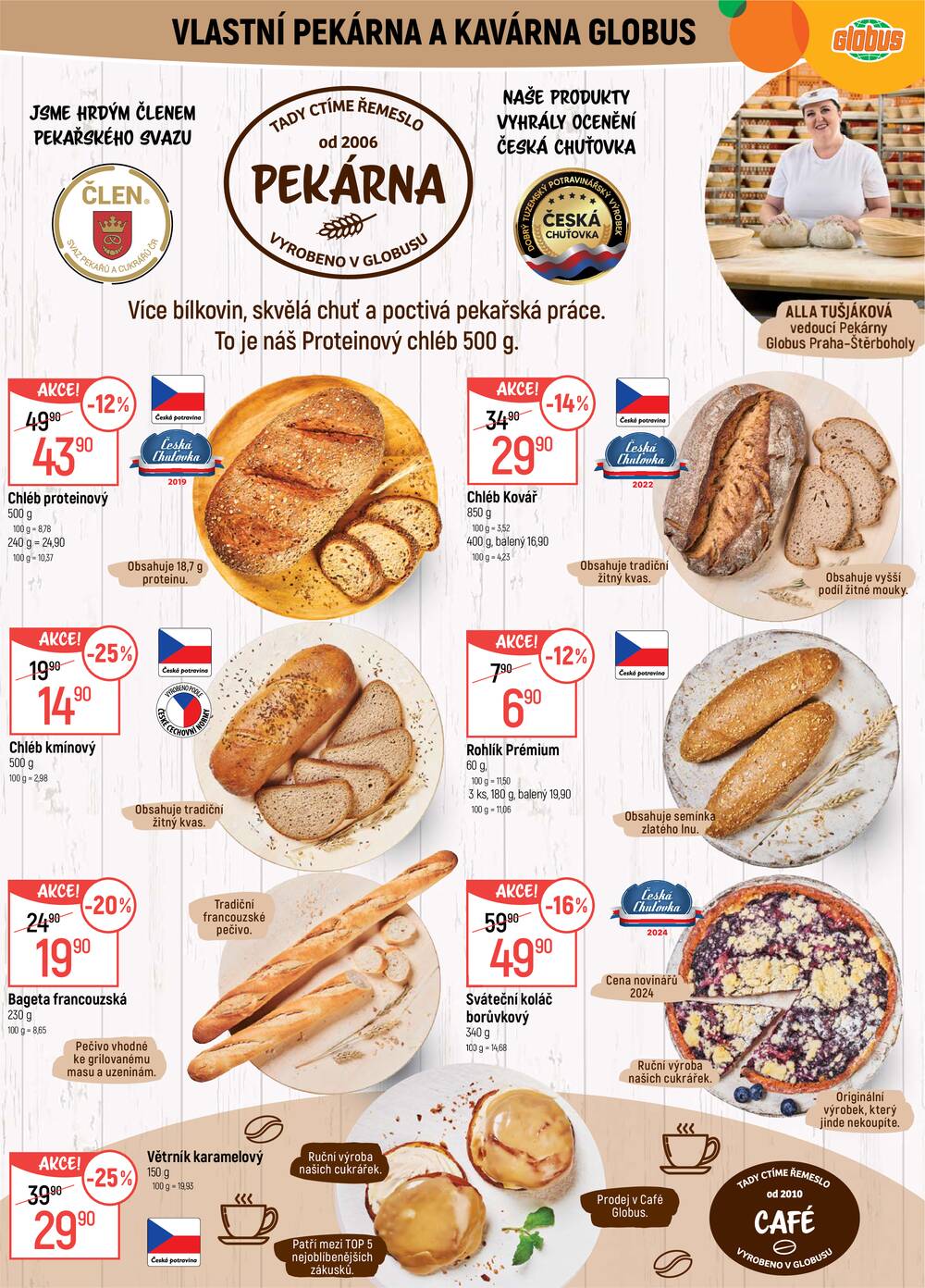 Akční leták Globus 19.8. - 25.8.2026 - Globus Praha - Štěrboholy