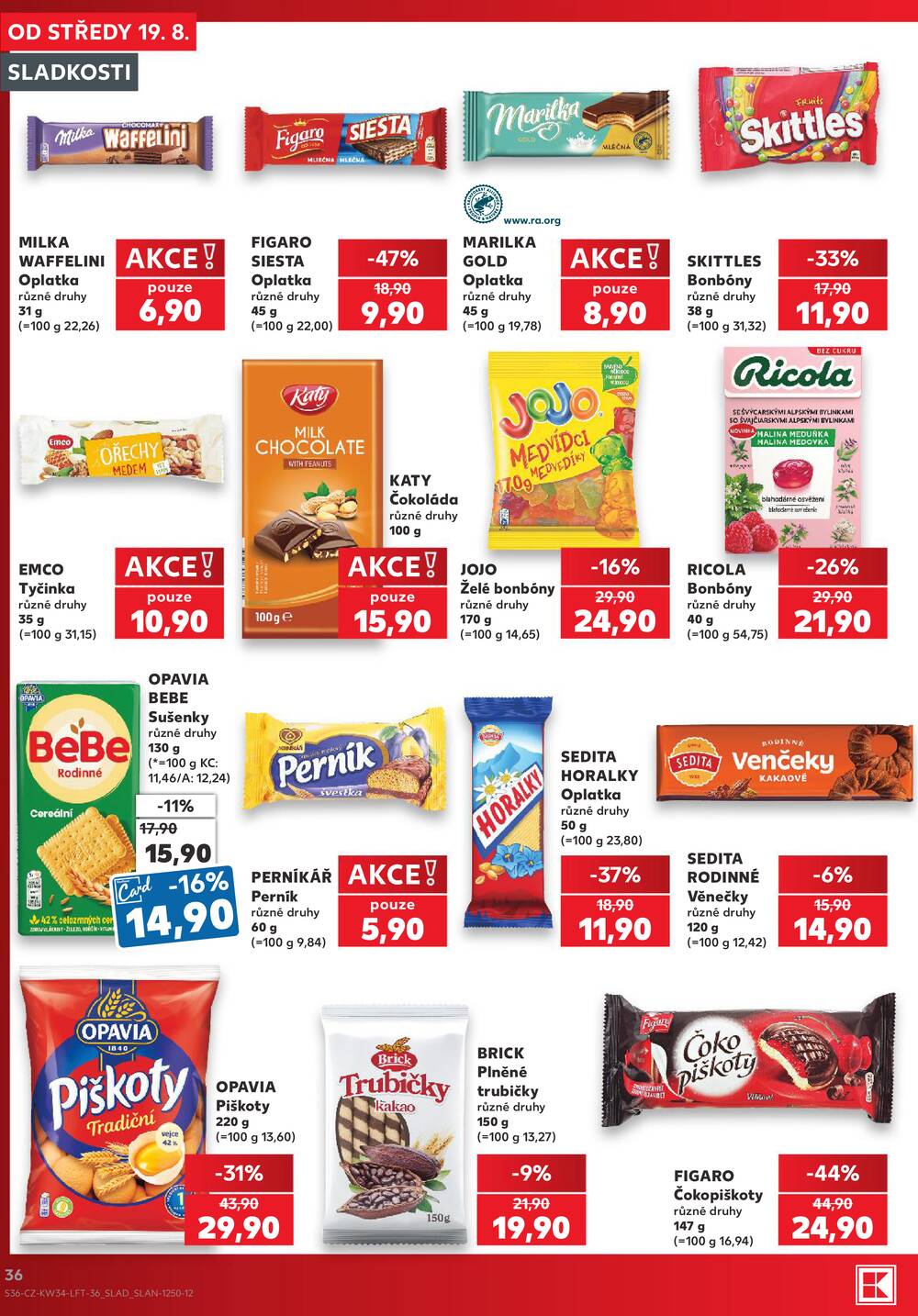 Kaufland 19.8. - 25.8. - Kaufland - Čáslav