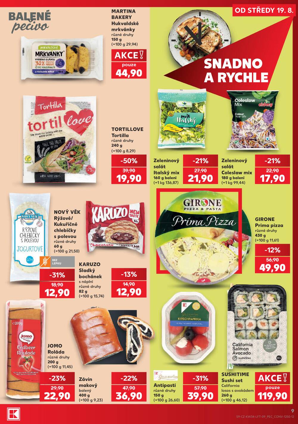 Kaufland 19.8. - 25.8. - Kaufland - Děčín