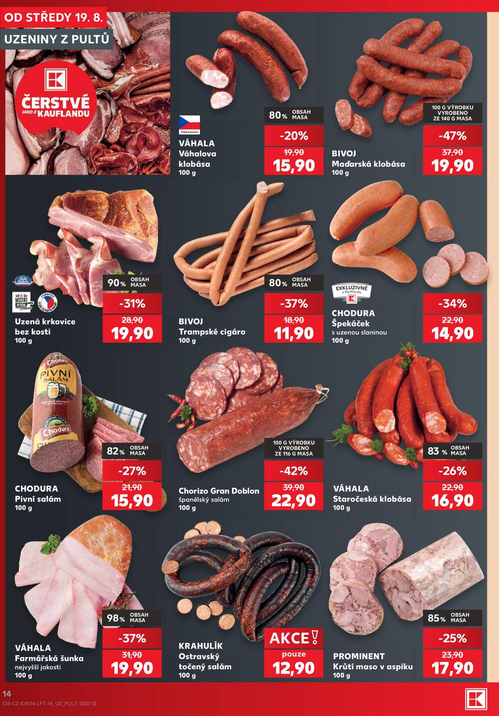 Kaufland 19.8. - 25.8. - Kaufland - Děčín