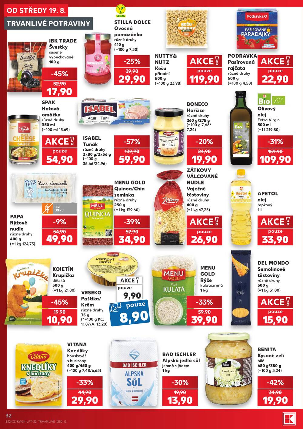 Kaufland 19.8. - 25.8. - Kaufland - Děčín