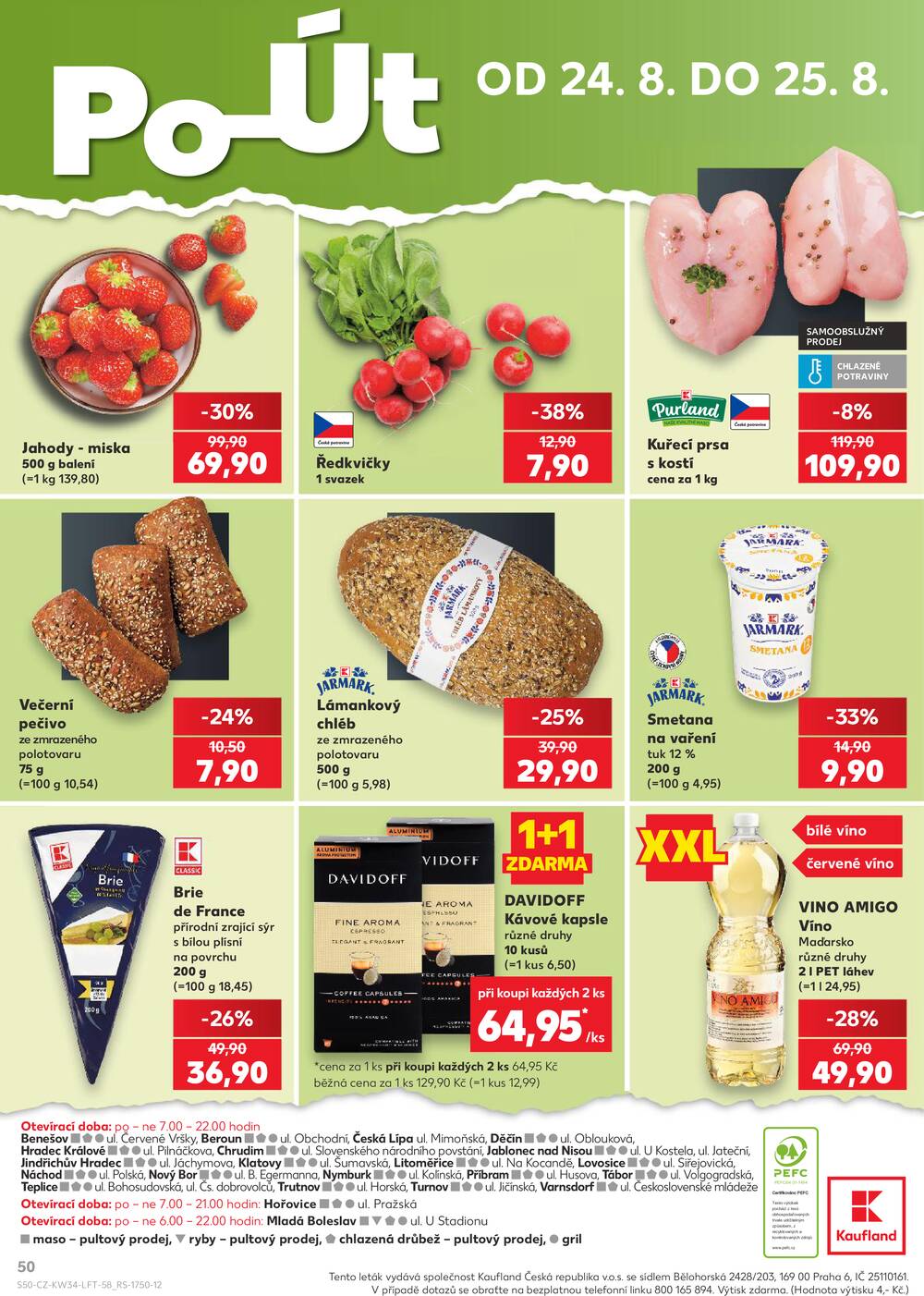 Kaufland 19.8. - 25.8. - Kaufland - Děčín