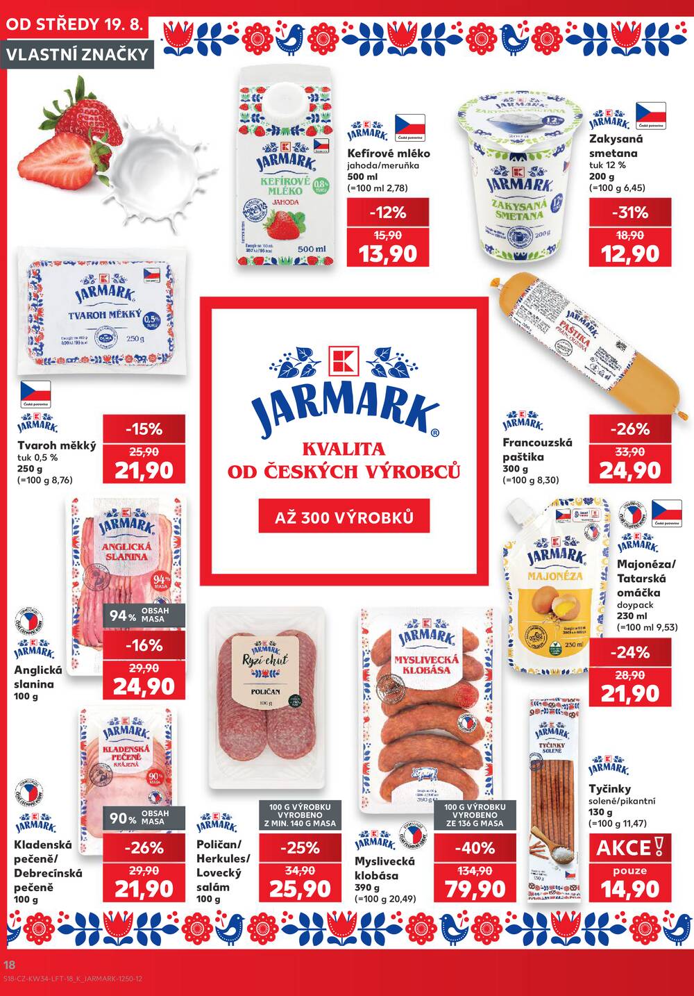 Kaufland 19.8. - 25.8. - Kaufland - Trutnov